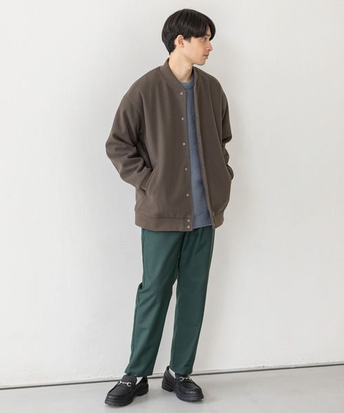 LAKOLE（ラコレ）の「ウーリーテックスタジャン / 704566（スタジャン・メンズ・モカ/ライトグレー/グリーン/ブラック・MEDIUM/LARGE/X-LARGE）」の7枚目の写真