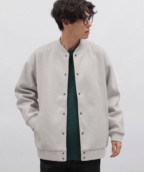 LAKOLE（ラコレ）の「ウーリーテックスタジャン / 704566（スタジャン・メンズ・モカ/ライトグレー/グリーン/ブラック・MEDIUM/LARGE/X-LARGE）」の12枚目の写真