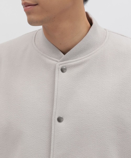 LAKOLE（ラコレ）の「ウーリーテックスタジャン / 704566（スタジャン・メンズ・モカ/ライトグレー/グリーン/ブラック・MEDIUM/LARGE/X-LARGE）」の20枚目の写真