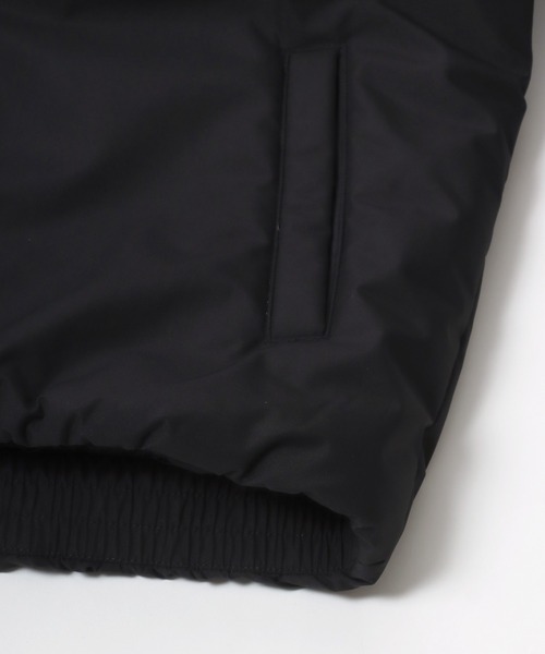 LOGOS park（ロゴスパーク）の「LOGOS/ロゴス 防風 撥水 エコダウン 中綿パーカー フーディージャケット（ダウンジャケット/コート・メンズ・カーキ/ブラック・L/LL/M）」の8枚目の写真