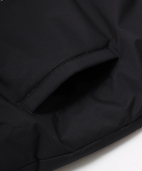 LOGOS park（ロゴスパーク）の「LOGOS/ロゴス 防風 撥水 エコダウン 中綿パーカー フーディージャケット（ダウンジャケット/コート・メンズ・カーキ/ブラック・L/LL/M）」の10枚目の写真