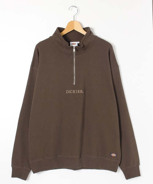 Dickies ブラウン フード付きスウェット 【専用ページ】 Dickies（ディッキーズ）の「【Dickies/ディッキーズ】裏毛ハーフ