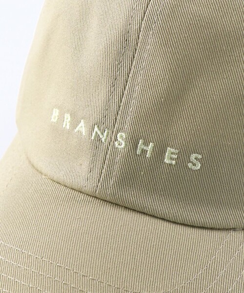 BRANSHES(ブランシェス)の「刺繍ロゴキャップ(キャップ・キッズ・グリーン/ベージュ/ブラック・S/M/L)」の8枚目の写真