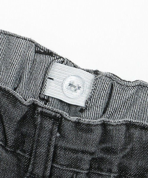 petit main(プティマイン)の「【Disney】膝パッチデニム(デニムパンツ・キッズ・ブラック/ブルー・110cm/130cm/120cm/80cm/90cm/100cm)」の5枚目の写真