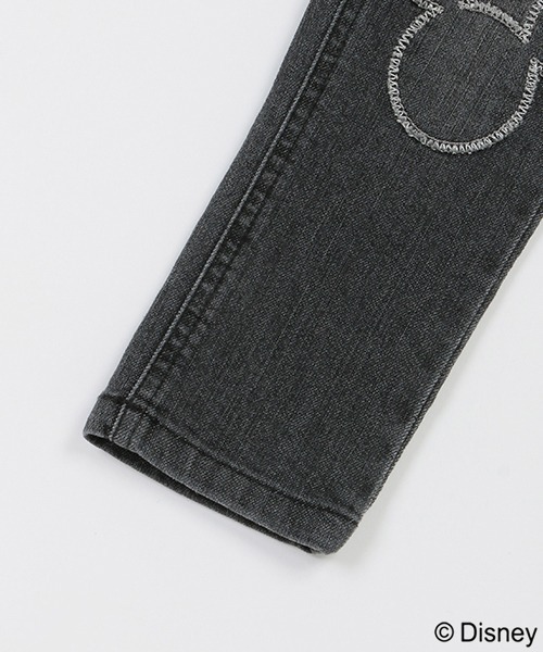 petit main(プティマイン)の「【Disney】膝パッチデニム(デニムパンツ・キッズ・ブラック/ブルー・110cm/130cm/120cm/80cm/90cm/100cm)」の6枚目の写真