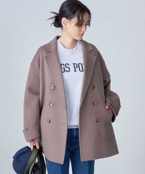 最終お値下げ　plage 新品 ハミルトンウールリバーミドルコート ブラウン plage（プラージュ）の「ハミルトンミドルコート2◇（その他