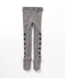 サイド柄ラインタイツ