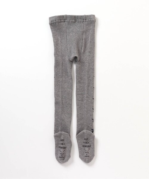 BREEZE（ブリーズ）の「サイド柄ラインタイツ（タイツ/ストッキング・キッズ・パープル/グレー/アイボリー・140/80/100/120）」の9枚目の写真