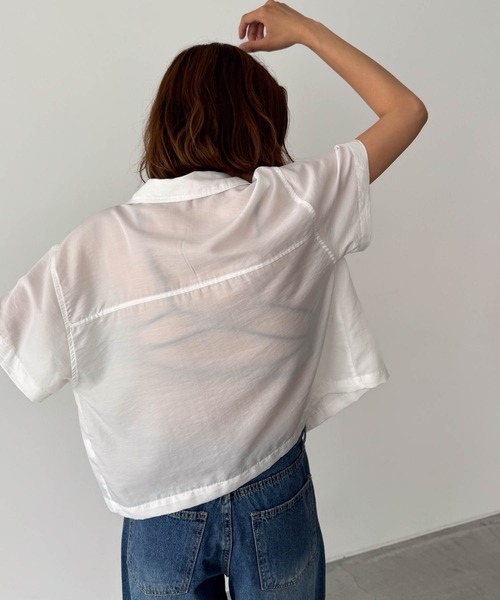 CANAL JEAN（キャナルジーン）の「El mar　リブバッククロスカップインブラトップ（キャミソール・レディース・ホワイト/ブラック/ネイビー・ONE SIZE）」の9枚目の写真