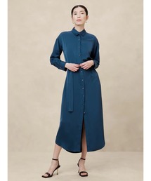 BANANA REPUBLIC FACTORY STORE | BANANA REPUBLIC FACTORY STORE　　タイウエスト マキシシャツワンピース(ワンピース)