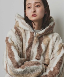 フード付き ファーブルゾン