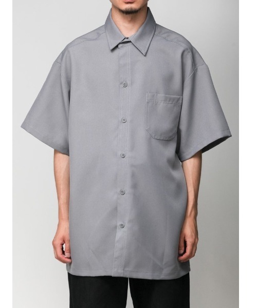 乱痴気(ランチキ)の「【CALTOP】STANDARD SHIRTS(シャツ/ブラウス・メンズ・グレー/ベージュ/ホワイト・S/M)」の3枚目の写真