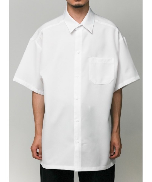 乱痴気(ランチキ)の「【CALTOP】STANDARD SHIRTS(シャツ/ブラウス・メンズ・グレー/ベージュ/ホワイト・S/M)」の4枚目の写真