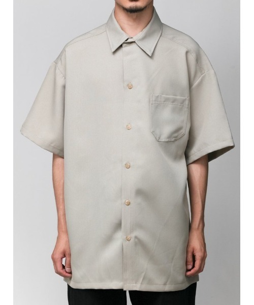 乱痴気(ランチキ)の「【CALTOP】STANDARD SHIRTS(シャツ/ブラウス・メンズ・グレー/ベージュ/ホワイト・S/M)」の9枚目の写真