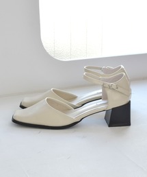 tukn. | 【tukn.トゥクン】ストラップパンプス/スクエアトゥパンプス 結婚式二次会　パーティー(パンプス)