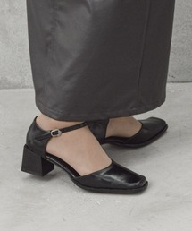 tukn. | 【tukn.トゥクン】走れる ストラップパンプス/スクエアトゥパンプス 結婚式 二次会　パーティー 走れるパンプス(パンプス)