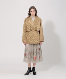 EPOCA（エポカ）の「サテンタフタ キルティングコート（トレンチコート