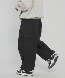 ADAMASTE | ヘリンボーンワイドカーゴパンツ(カーゴパンツ)
