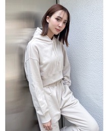 GYDA×NEWERA シ ョートスウェット パーカー