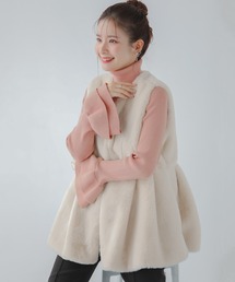 【ZOZO限定カラー】ダブルベルフレアスリーブニット