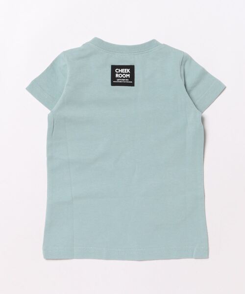 CHEEK ROOM（チークルーム）の「チークルーム 風神雷神Tシャツ（Tシャツ/カットソー・キッズ・アイボリー/ブラック/サックスブルー・80ｃｍ/90cm/110cm/100cm/120cm/130cm）」の4枚目の写真