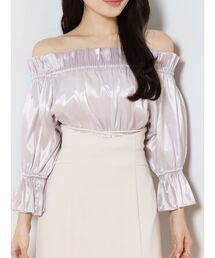 MERCURYDUO | オフショルヘムバルーンブラウス(シャツ/ブラウス)