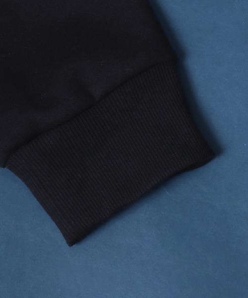 ANPAS(アンパス)の「Ponte Fabric Color Switching Design Sweatshirt/ポンチ 配色切替 オーバーサイズ トレーナー スウェットトップス(スウェット・メンズ・ブラック系その他2/ホワイト系その他2/ブラック系その他/ホワイト系その他・M/L)」の6枚目の写真