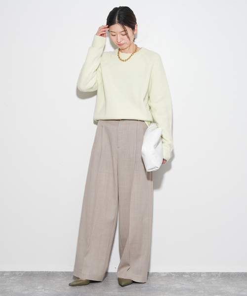 plage（プラージュ）の「スーパーファインウールカシミヤ
