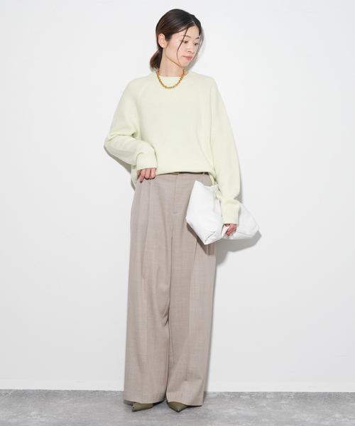 plage（プラージュ）の「スーパーファインウールカシミヤ