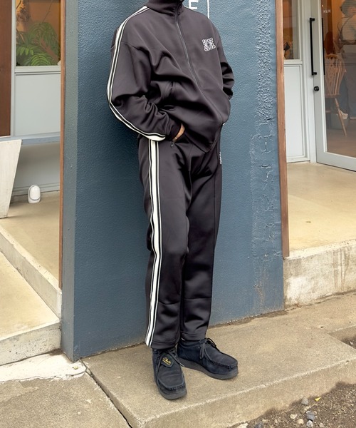 STRAY SHEEP(ストレイシープ)の「【STRAY SHEEP/ストレイシープ】メンズトラックジャケット/ブルゾン(ブルゾン・レディース・ブラック・MEDIUM/LARGE)」の13枚目の写真