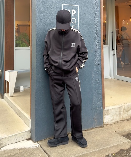 STRAY SHEEP(ストレイシープ)の「【STRAY SHEEP/ストレイシープ】メンズトラックジャケット/ブルゾン(ブルゾン・レディース・ブラック・MEDIUM/LARGE)」の16枚目の写真