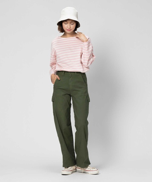 SOMETHING(サムシング)の「SOMETHING(サムシング)【レディース】カーゴパンツ(その他パンツ・レディース・オリーブ・S/XS/M)」の2枚目の写真