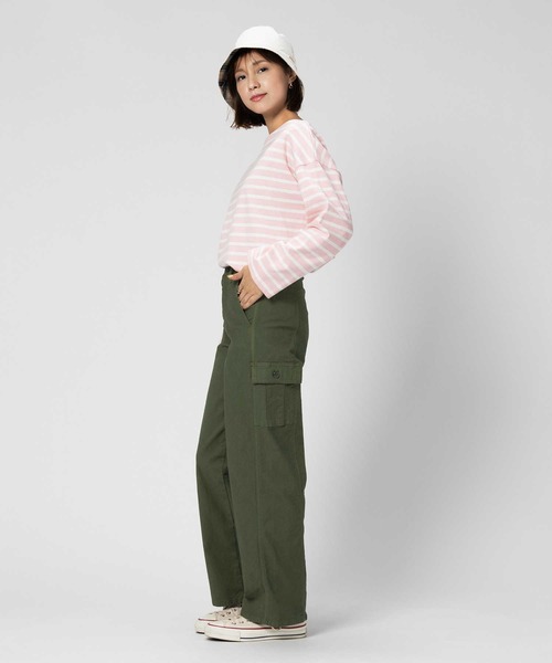 SOMETHING(サムシング)の「SOMETHING(サムシング)【レディース】カーゴパンツ(その他パンツ・レディース・オリーブ・S/XS/M)」の4枚目の写真