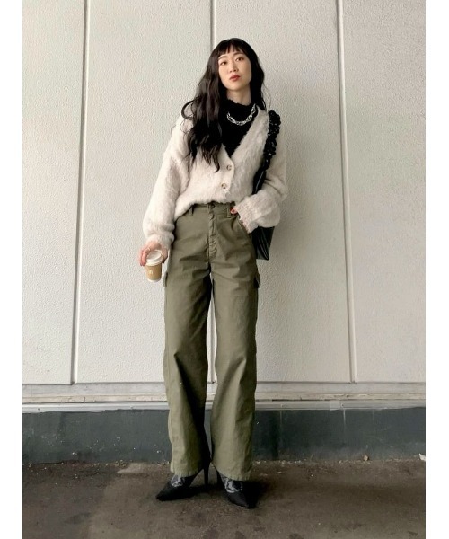 SOMETHING(サムシング)の「SOMETHING(サムシング)【レディース】カーゴパンツ(その他パンツ・レディース・オリーブ・S/XS/M)」の10枚目の写真
