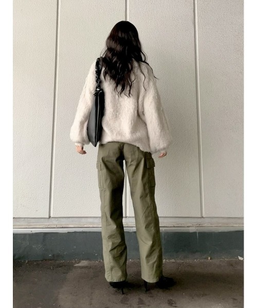 SOMETHING(サムシング)の「SOMETHING(サムシング)【レディース】カーゴパンツ(その他パンツ・レディース・オリーブ・S/XS/M)」の11枚目の写真