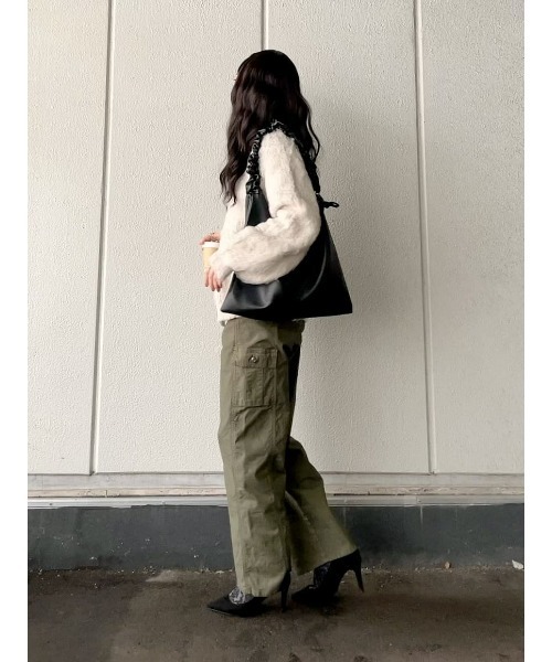 SOMETHING(サムシング)の「SOMETHING(サムシング)【レディース】カーゴパンツ(その他パンツ・レディース・オリーブ・S/XS/M)」の12枚目の写真