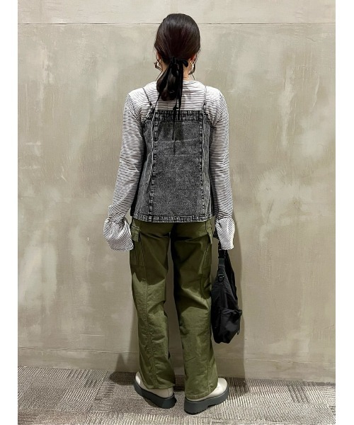 SOMETHING(サムシング)の「SOMETHING(サムシング)【レディース】カーゴパンツ(その他パンツ・レディース・オリーブ・S/XS/M)」の19枚目の写真