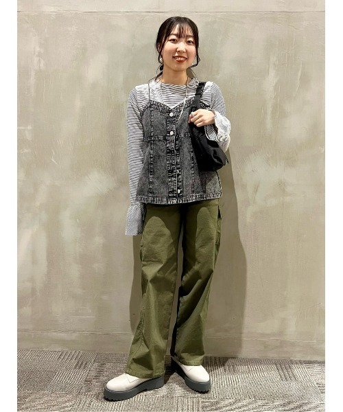 SOMETHING(サムシング)の「SOMETHING(サムシング)【レディース】カーゴパンツ(その他パンツ・レディース・オリーブ・S/XS/M)」の17枚目の写真