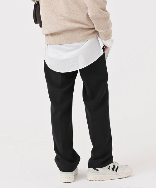 AP STUDIO（エーピーストゥディオ）の「ダブルクロスパンツ（スラックス・レディース・ブラック・38/36/34/40）」の7枚目の写真