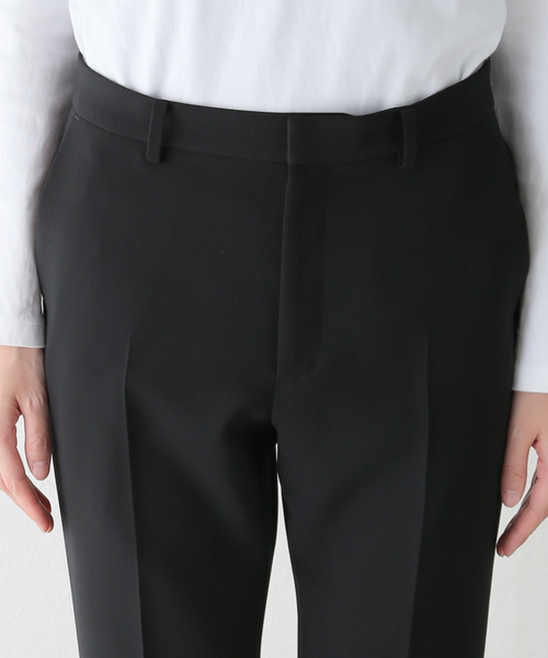 AP STUDIO（エーピーストゥディオ）の「ダブルクロスパンツ（スラックス・レディース・ブラック・38/36/34/40）」の15枚目の写真