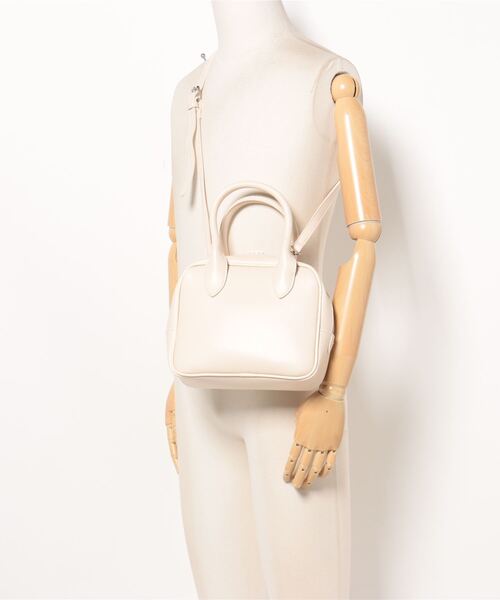 clear（クリア）の「スクエアハンドバッグ（ハンドバッグ・レディース・ブラック/アイボリー/ブラウン・F）」の7枚目の写真