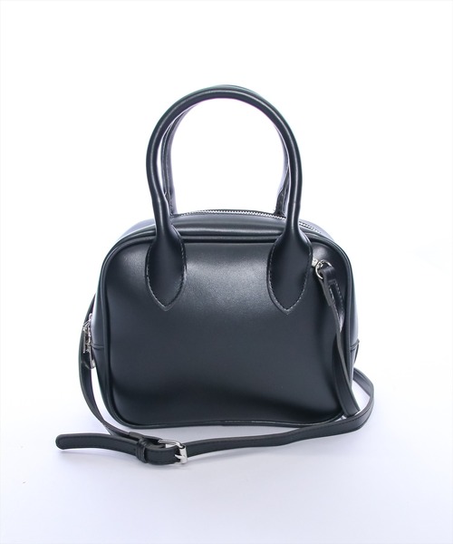 clear（クリア）の「スクエアハンドバッグ（ハンドバッグ・レディース・ブラック/アイボリー/ブラウン・F）」の3枚目の写真