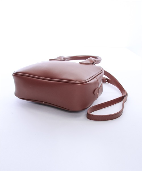 clear（クリア）の「スクエアハンドバッグ（ハンドバッグ・レディース・ブラック/アイボリー/ブラウン・F）」の12枚目の写真