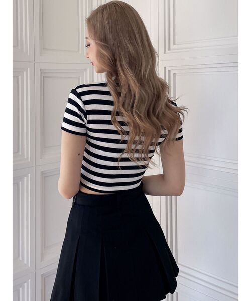 GYDA（ジェイダ）の「APAIXONARテレコタートルトップス（Tシャツ/カットソー・レディース・ブラック/オフホワイト/その他1・FREE）」の15枚目の写真