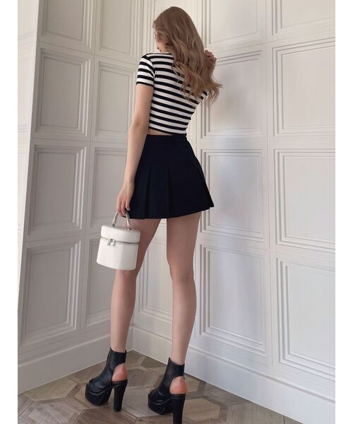 GYDA（ジェイダ）の「APAIXONARテレコタートルトップス（Tシャツ/カットソー・レディース・ブラック/オフホワイト/その他1・FREE）」の18枚目の写真