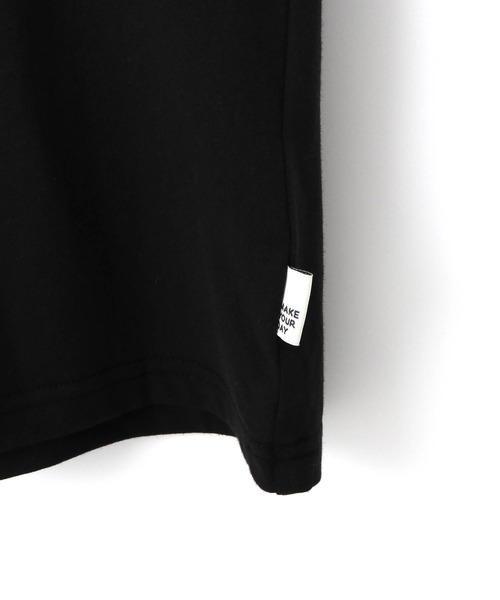 MAKE YOUR DAY(メイクユアデイ)の「バカンスファミリー半袖Tシャツ■パパサイズ(Tシャツ/カットソー・メンズ・ブラック/オフホワイト・L/M)」の3枚目の写真