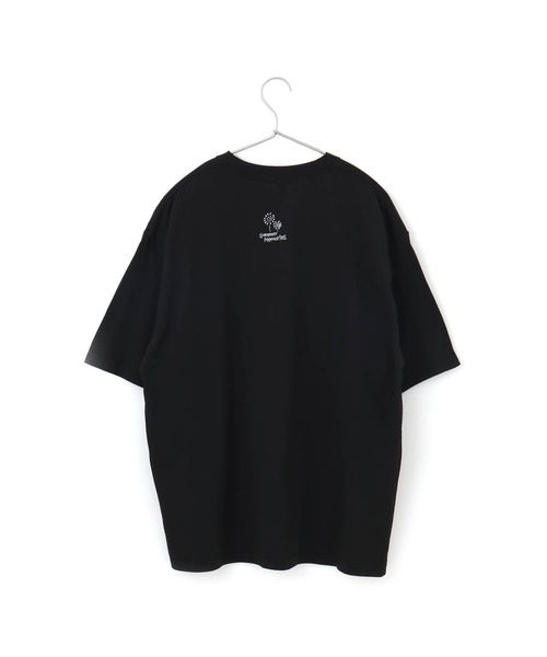 MAKE YOUR DAY(メイクユアデイ)の「バカンスファミリー半袖Tシャツ■パパサイズ(Tシャツ/カットソー・メンズ・ブラック/オフホワイト・L/M)」の7枚目の写真