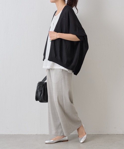 BEARDSLEY（ビアズリー）の「シャツタンク（タンクトップ・レディース・ブラック/ライトグレー/ホワイト・FREE/S）」の5枚目の写真