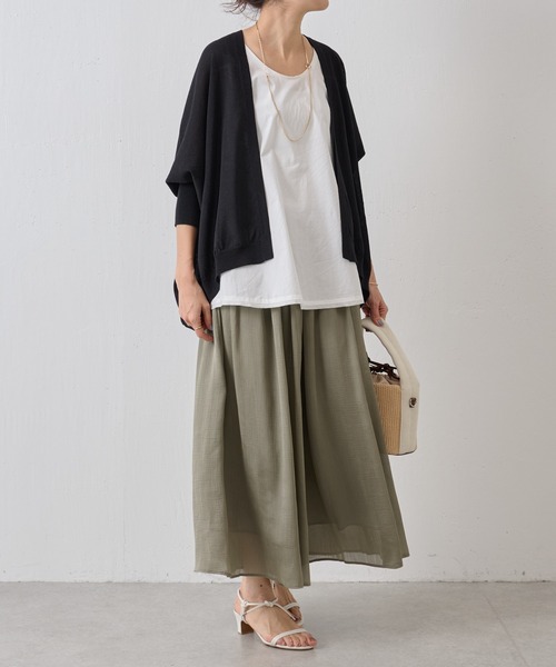 BEARDSLEY（ビアズリー）の「シャツタンク（タンクトップ・レディース・ブラック/ライトグレー/ホワイト・FREE/S）」の7枚目の写真