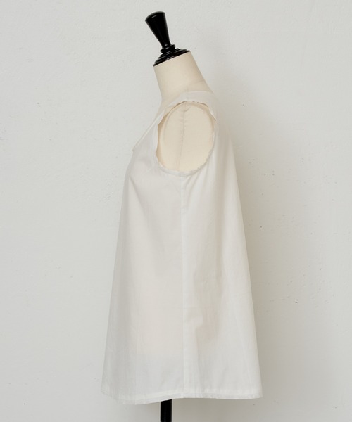 BEARDSLEY（ビアズリー）の「シャツタンク（タンクトップ・レディース・ブラック/ライトグレー/ホワイト・FREE/S）」の13枚目の写真